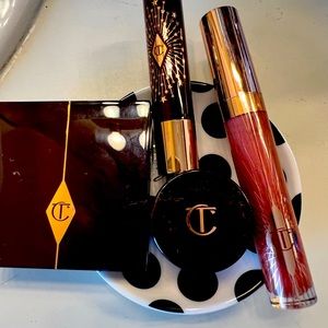 Charlotte Tilbury Lot - Lip Bath, Hyaluronic Balm, Eyeshadow and Cream Eye Balm